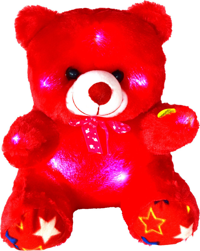 jainex 33 CM L.E.D TEDDY  - 33 cm(Red)
