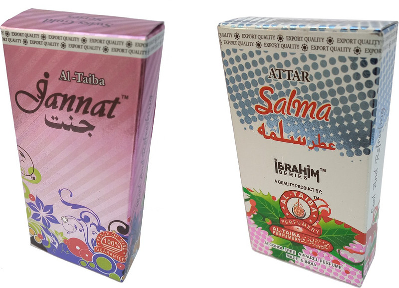 Altaiba annat 6ml and Salma 6ml Ibrahim Series Combo Pack Attar Floral Attar(Floral)