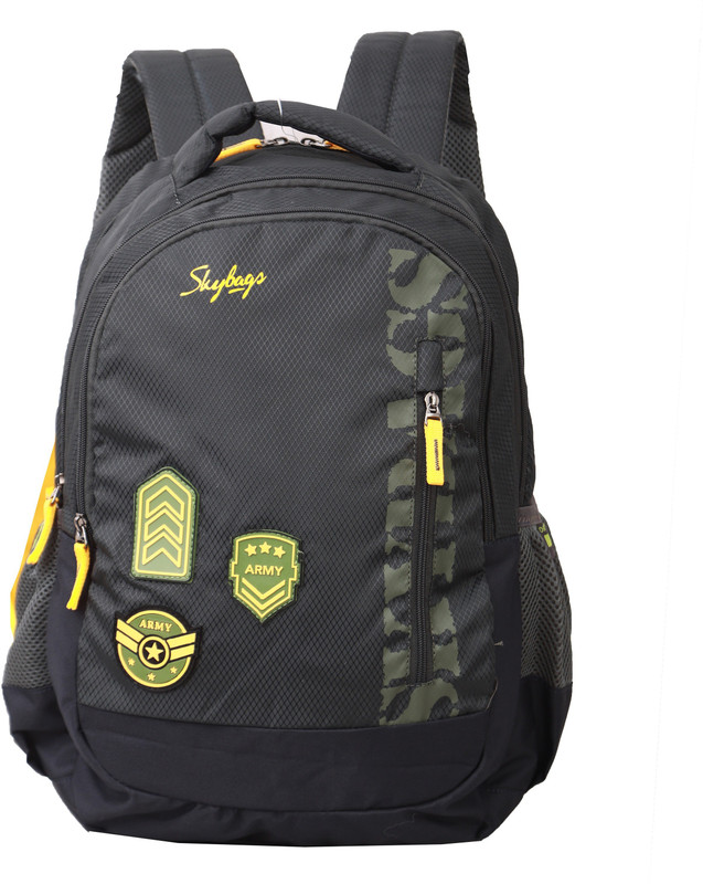 Buy Skybags Stream Army 30 L Backpack Grey Green Online at desertcartCyprus