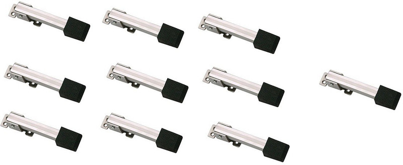 vritika 10 pcs pipe stopper ss pipe stopper 10 pcs pipe Floor Mounted Door Stopper(Silver)