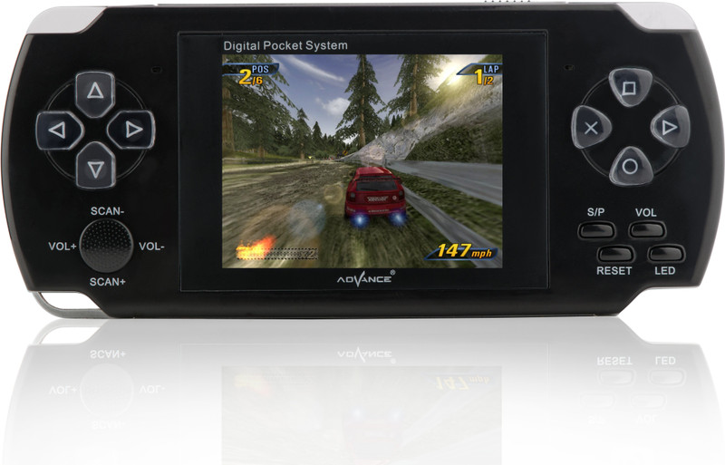 Advance AD-666 1 GB with 3000(Black)