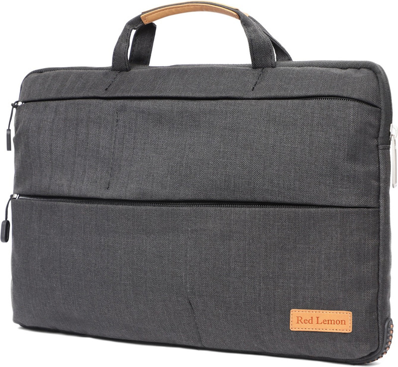 red lemon Men & Women Black Messenger Bag