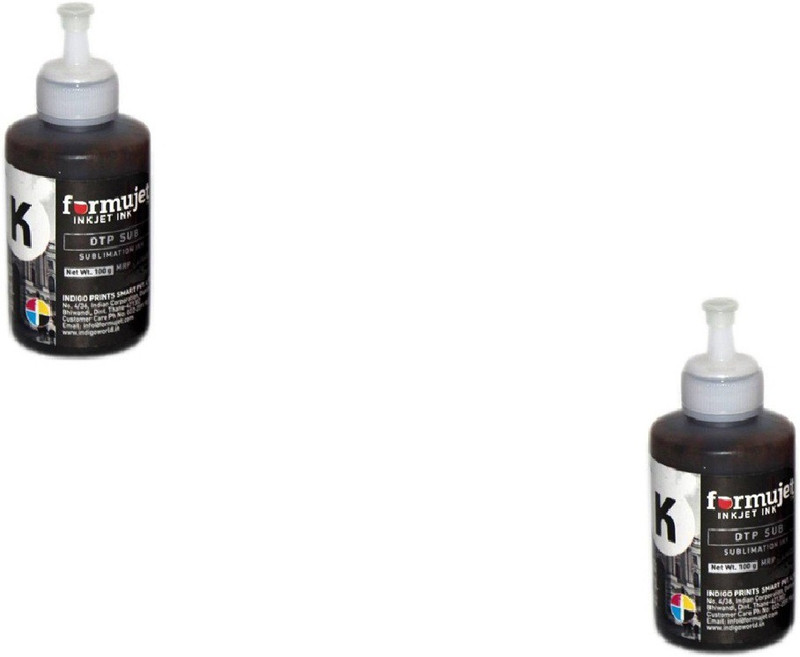 formujet ink DTP Sub combo set Single Color Ink Bottle(Black)