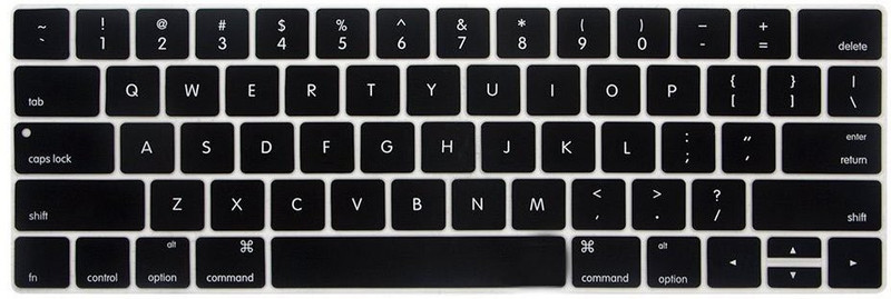 Saco Keyboard Skin for Apple MacBook Pro MLH12HN/A Laptop 2016 (Core i5/8GB/256GB/Mac OS/Integrated Graphics/Touch Bar), Space Grey- Laptop Keyboard Skin(Transparent)