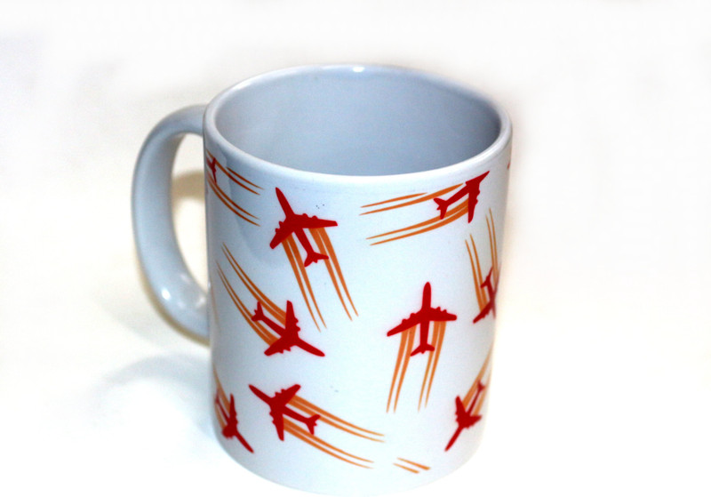pilot18 Jetfuel 1863 premium aviation theme mug for pilots and crew Porcelain Mug(200 ml)