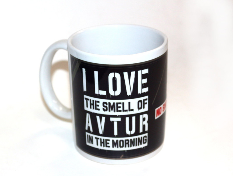 pilot18 AVTUR smell premium aviation theme mug for pilots and crew Porcelain Mug(200 ml)
