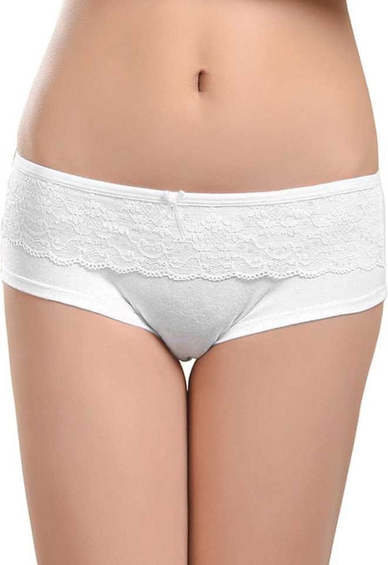 yup meng ni Women Bikini White Panty(Pack of 1)