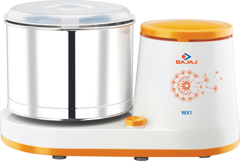 Bajaj WX1 Wet Grinder(Yellow, White)