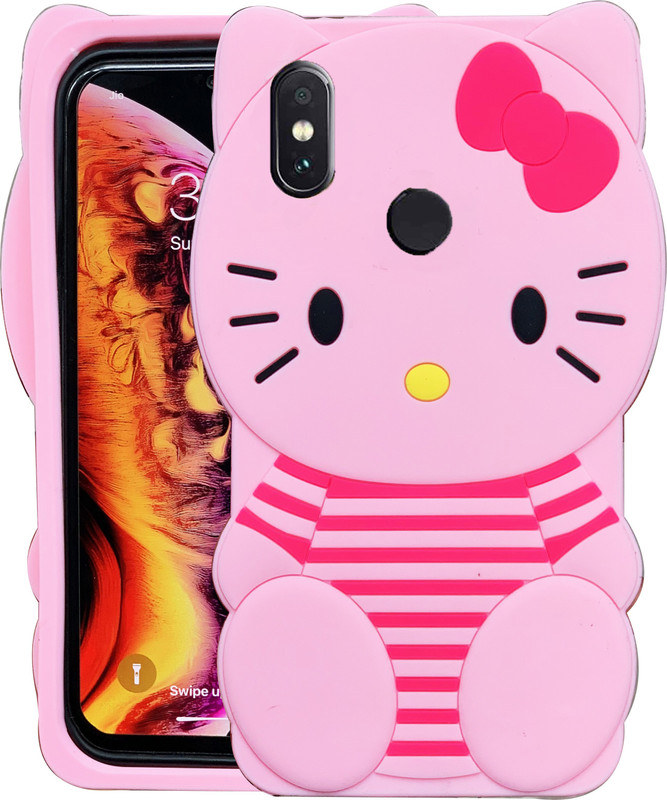 GODRIC Back Cover for Mi Redmi Y2(HELLO KITTY PINK)
