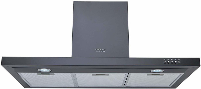 Hafele Nebel Nero 90 Wall Mounted Chimney(Black 750 CMH)
