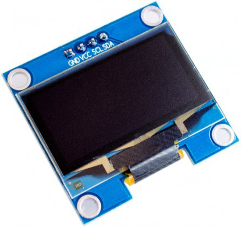 robokitshop 0.96 inch 4Pin 128 x 64 Blue OLED Display Educational Educational Electronic Hobby Kit