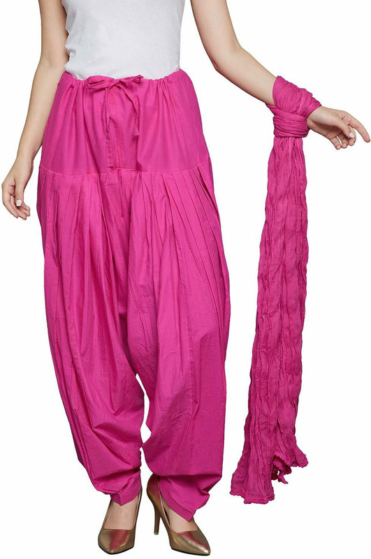 rizanas apperals Cotton Solid Salwar and Dupatta Material(Unstitched)