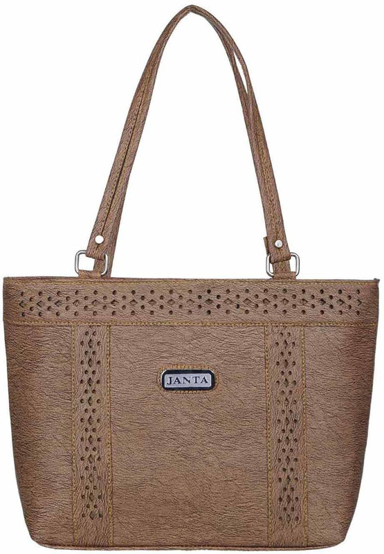 Janta Fashion Women Khaki Shoulder Bag