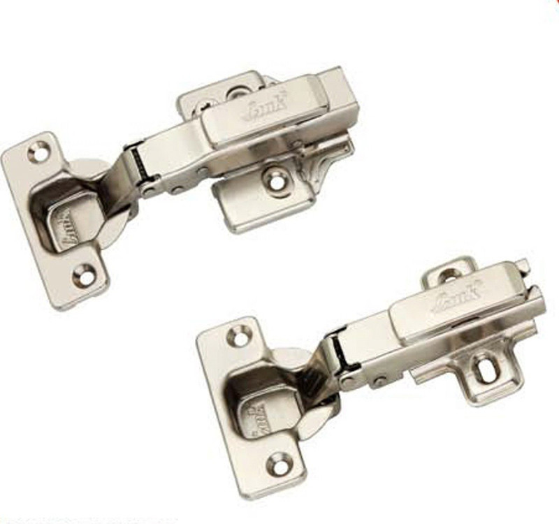 link locks ,( PACK OF 20 ) Normal Hinge, Full Overlay, Stainless Steel Hings Self Closing Hinge(Silver Pack of 20)