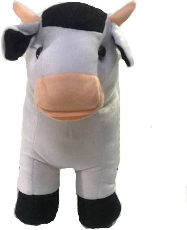 ksar cow soft toys  - 30 cm(White)