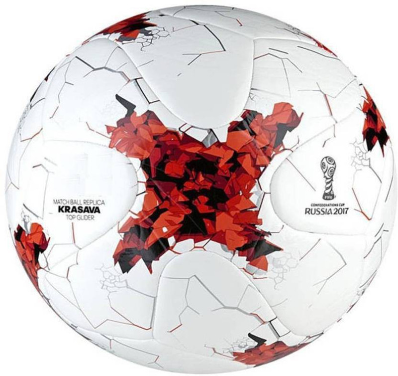 RAHICO RASSIA 2018 RED FOOTBALL SIZE-5 Football - Size: 5(Standard, Pack of 1, Red)