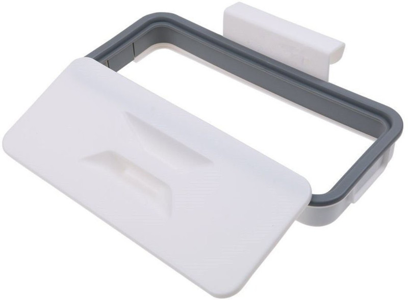 iskenterprise The Hanging Trash Bag Holder Plastic Dustbin Plastic Dustbin(Grey)
