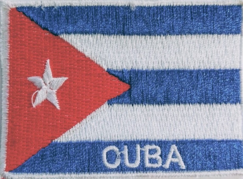 rickwick CUBA Rectangle Body Flag Flag(Cotton)