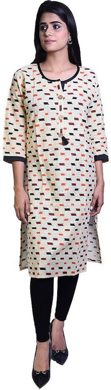 nyari Festive & Party Printed, Graphic Print Women Kurti(Multicolor)