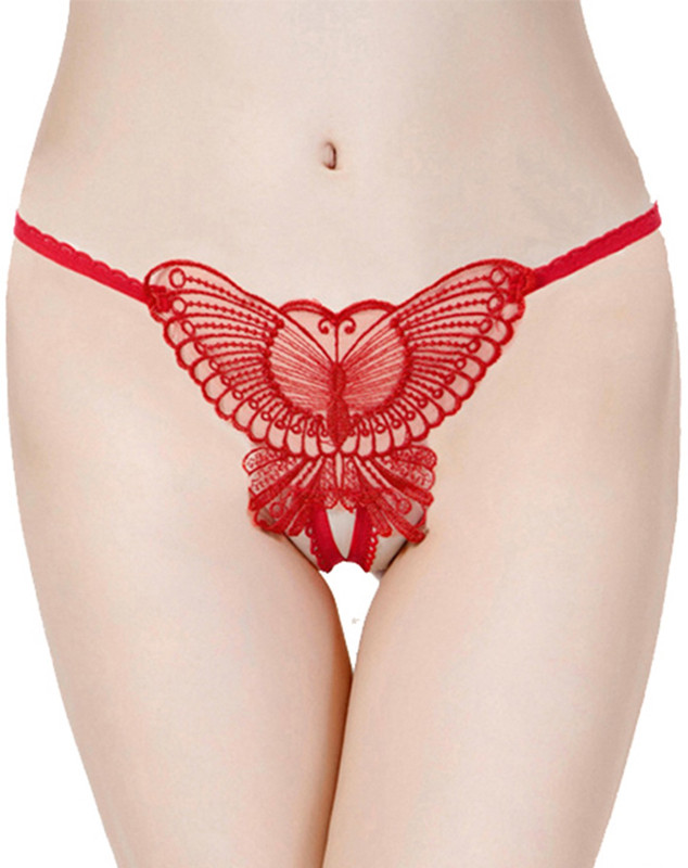 zeniar Women Thong Red Panty(Pack of 1)