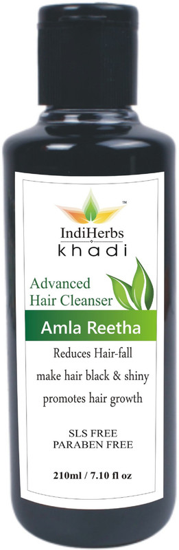 indiherbs AMLA REETHA HAIR CLEANSER/SHAMPOO(210 ml)