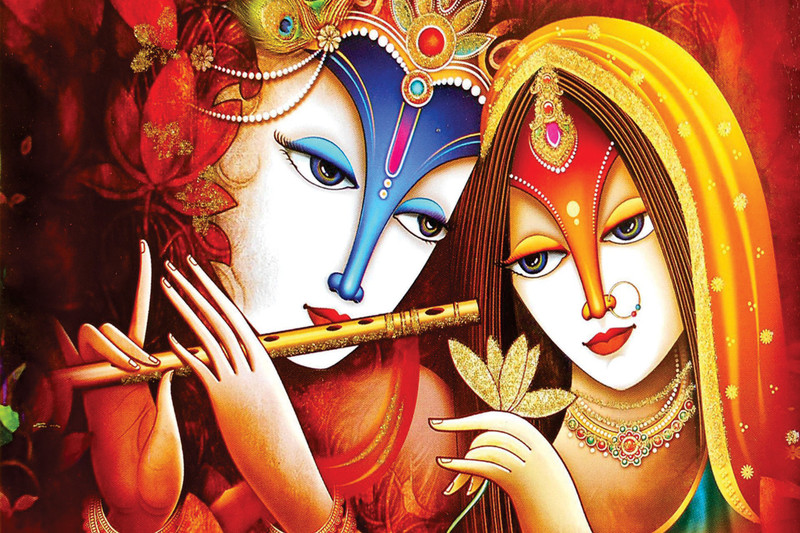 decor production Medium Religious Wall Painting Wall Sticker for Home, Office etc (Self Adhesive Vinyl,12 inch x 18 inch,)  Sticker(Pack of 2)