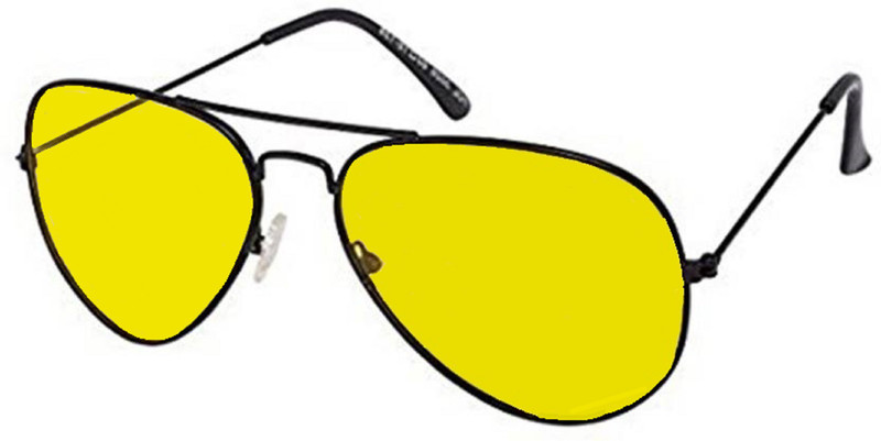mundkar Wayfarer, Aviator Sunglasses(Yellow)