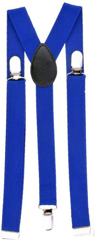 voovy Y- Back Suspenders for Men, Women(Blue)