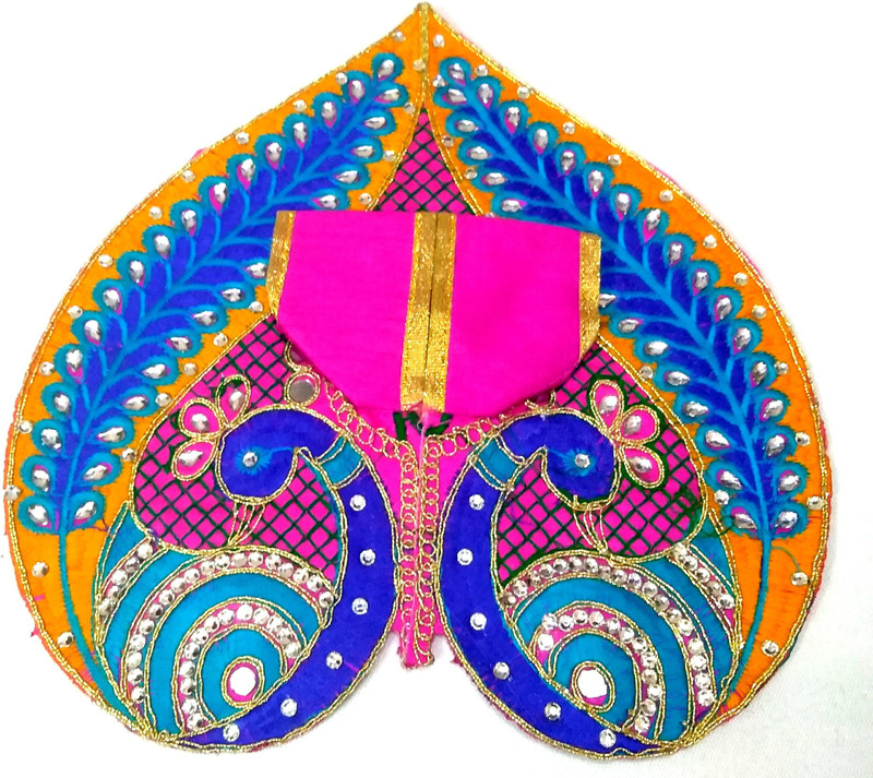 vrindavan laddu gopal traders Laddu Gopalji, krishana, laddu gopaljji, thakurji, Makhan chor, Bal Gopal Dress(Cotton)