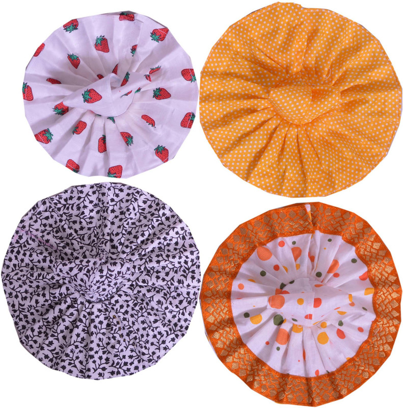 zarkons laddu gopal dress set for size 0 / ladoo gopal cotton dress, Diameter of the dress is 5.5 inch Dress(Cotton)