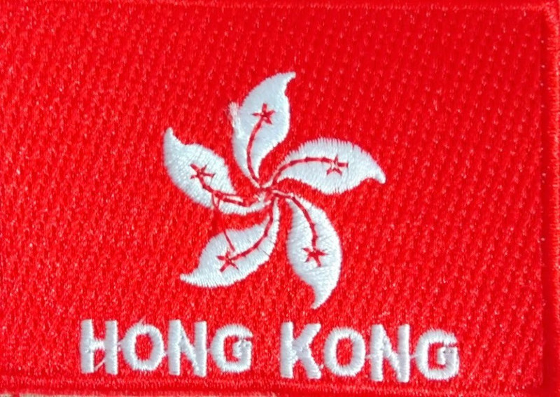 rickwick HONG KONG NATIONAL FLAG Rectangle Body Flag Flag(Cotton, Polyester)