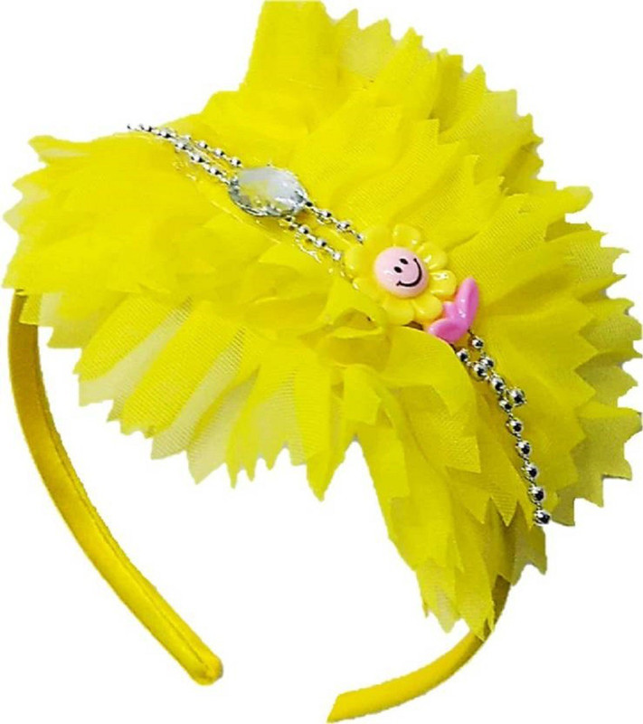 styling fashion Head Bands Hair Band(Yellow)