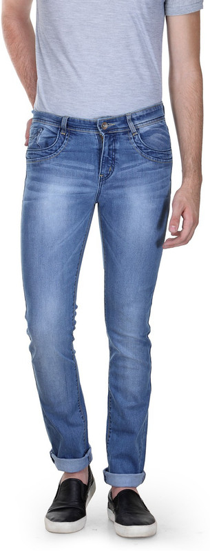 Fever Lycra Denim Slim Men Light Blue Jeans