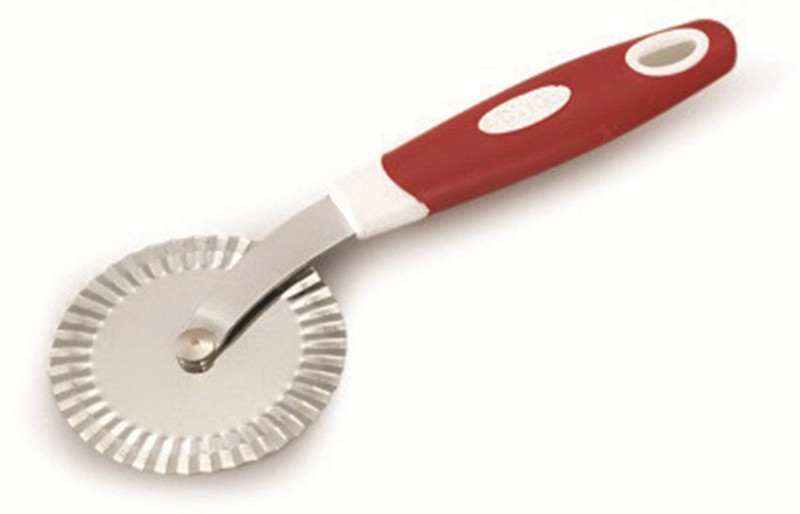 qikksecommerce STEEL ROLLING BLADE PASTRY CUTTER CHOPPER Wheel Pizza Cutter(Stainless Steel)