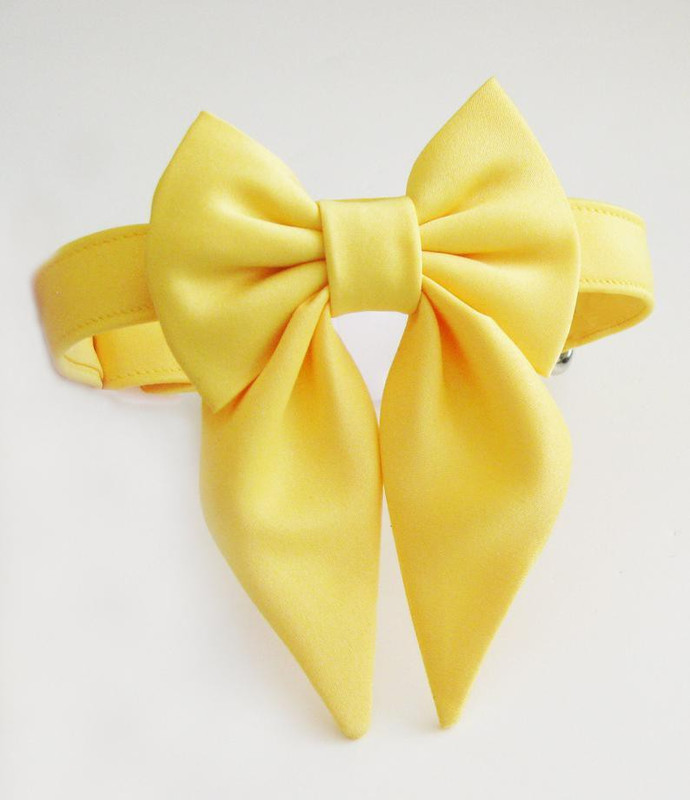 dogmafia Bow Tie, Bandana for Dog(summer yellow)