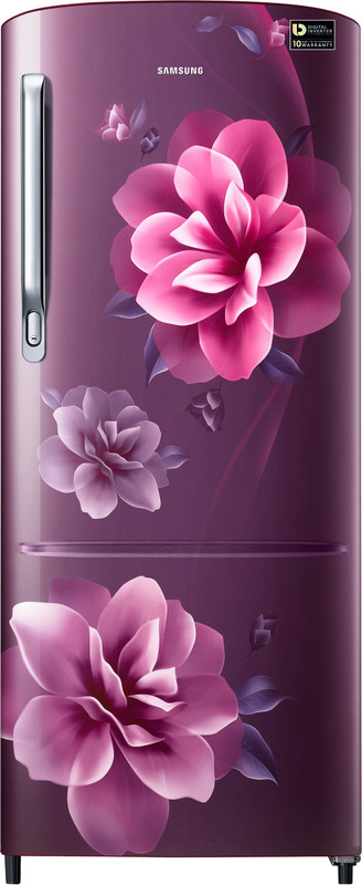 Samsung 192 L Direct Cool Single Door 3 Star Refrigerator(Camellia Purple, RR20R172ZCR/HL) Samsung 192 L Direct Cool Single Door 3 Star Refrigerator(Camellia Purple, RR20R172ZCR/HL)