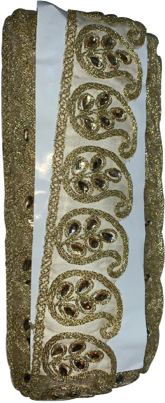 hala fab 1 Tissue Saree Falls(Green)