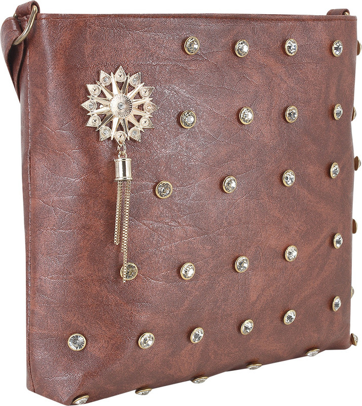 rehan Maroon Sling Bag