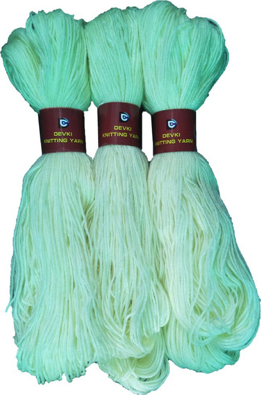 devki knitting yarn Baby Knitting Yarn , 170 gm Woolen Crochet Yarn Thread. Best Used with Knitting Needles, Crochet Needles. Wool Yarn for Knitting. Best Woolen Thread.