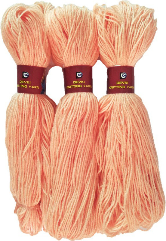 devki knitting yarn Baby Knitting Yarn , 170 gm Woolen Crochet Yarn Thread. Best Used with Knitting Needles, Crochet Needles. Wool Yarn for Knitting. Best Woolen Thread.