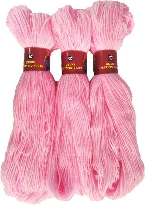 devki knitting yarn Baby Knitting Yarn , 170 gm Woolen Crochet Yarn Thread. Best Used with Knitting Needles, Crochet Needles. Wool Yarn for Knitting. Best Woolen Thread.
