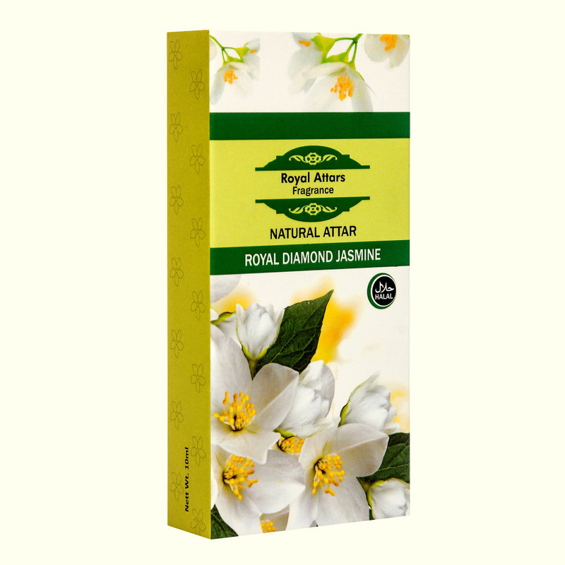 RACKDACK Royal Diamond Jasmine 10ml Roll On Floral Attar(Motia/Jasmin)