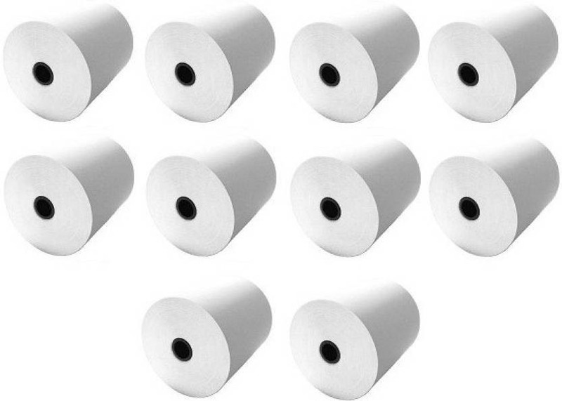 youtech SS Big Size Unruled 79MMX50Mtr Set of 10 Pos Roll Thermal Cash Register Paper(79 mm x 50 mm)