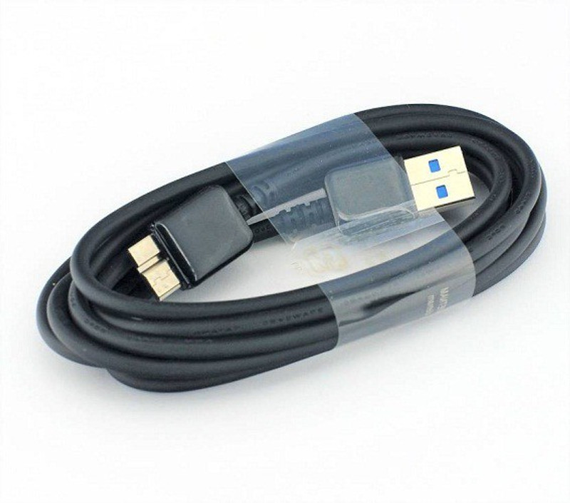 jamus USB 3.0 A to Micro B for External Hard Disk Drives Network Cable (Compatible with Mobile, Laptop, Tablet, Mp3, Gaming Device) 1 m Micro USB Cable(Compatible with EXTERNAL HARD DISK DRIVE, Black, Sync and Charge Cable)