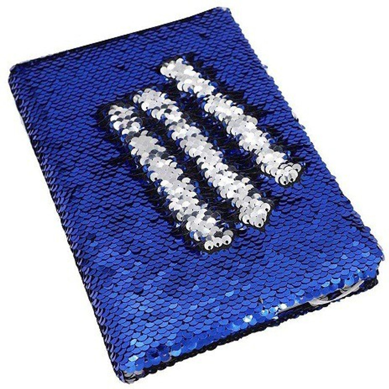 fyugo A5 Note Book(SEQUIN DAIRY, Dark Blue)
