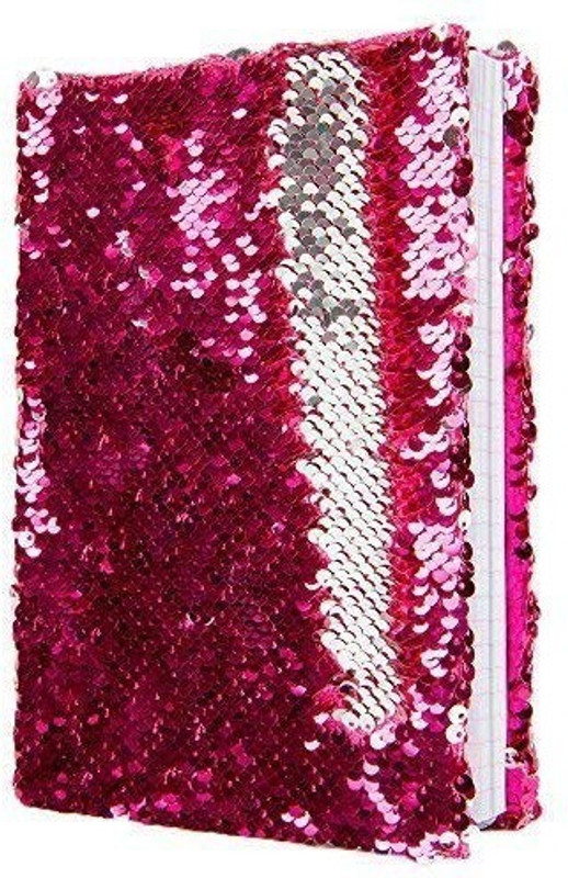 fyugo A5 Note Book(SEQUIN DAIRY, Pink)