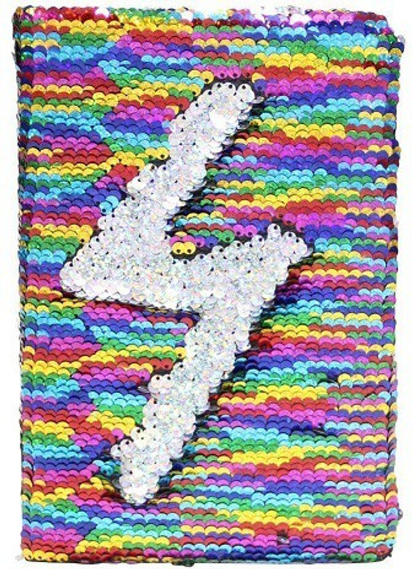 fyugo A5 Note Book(SEQUIN DAIRY, rainbow)