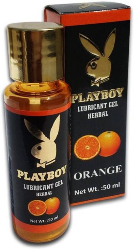 NightBlue PlayBoy al Lubricant Gel - Orange Flavour Lubricant(50 ml)