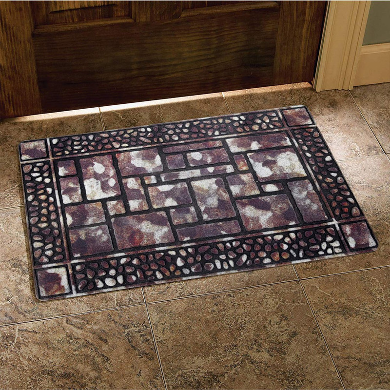 cantrol Coir Door Mat(Multicolor, Medium)