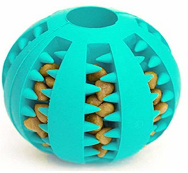Youstylo Treat Dispensing Chew Ball for Small Dogs and Puppies Rubber Treat Dispensing Toy, Chew Toy, Ball For Dog